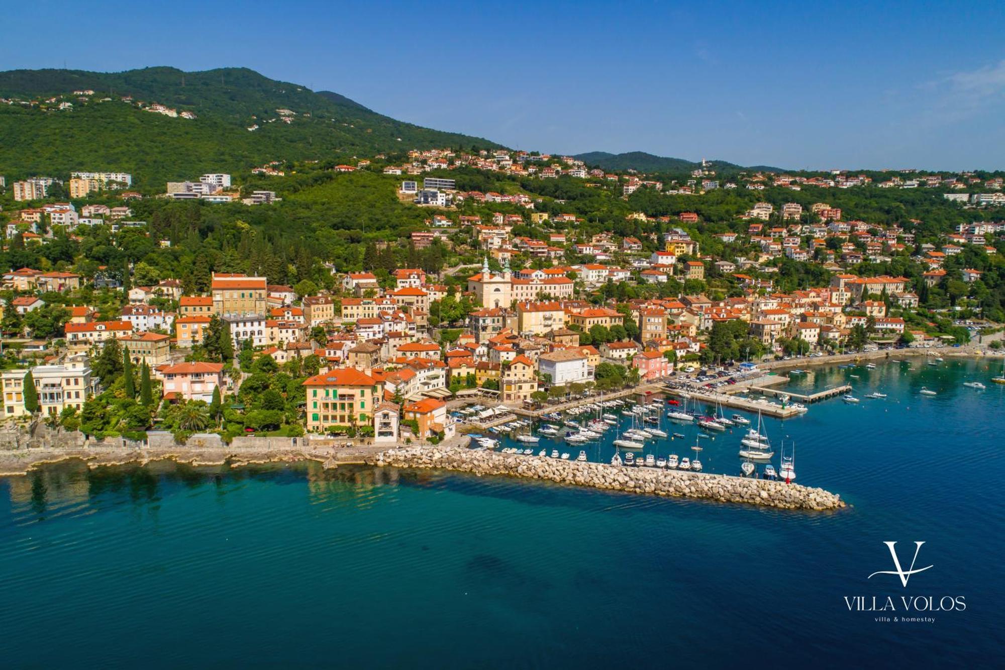 Villa Volos With Roof Terrace, Sea View, Free Private Parking Οπατία Εξωτερικό φωτογραφία